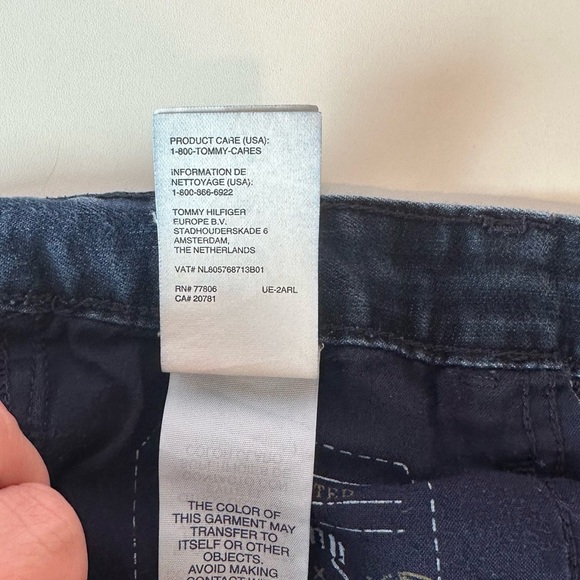 Tommy Hilfiger Women’s Low Rise Bootcut Jeans Size 8S Denim Flare - Picture 11 of 12
